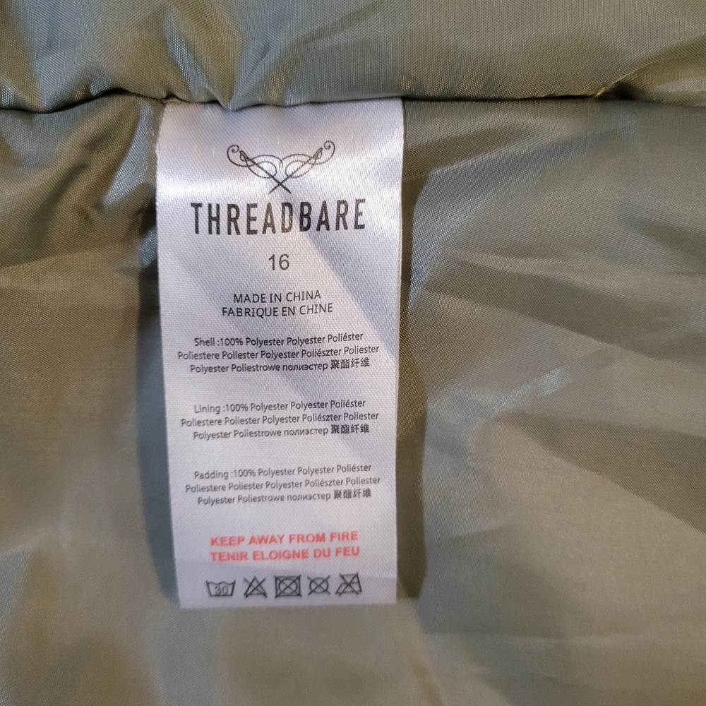Threadbare mixed sherpa jacket - Picture 2 of 6
